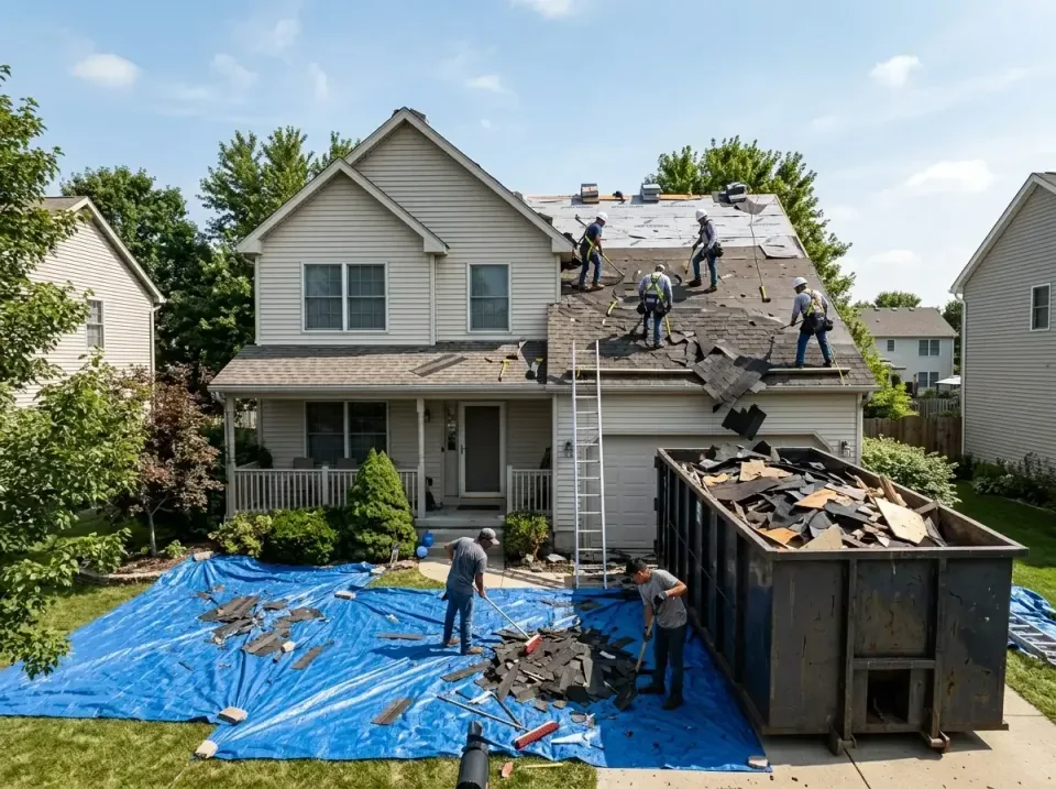 roof-replacement-debris-remova-004 — frequently asked questions, Cheapest Dumpster Rentals in Flora, IN